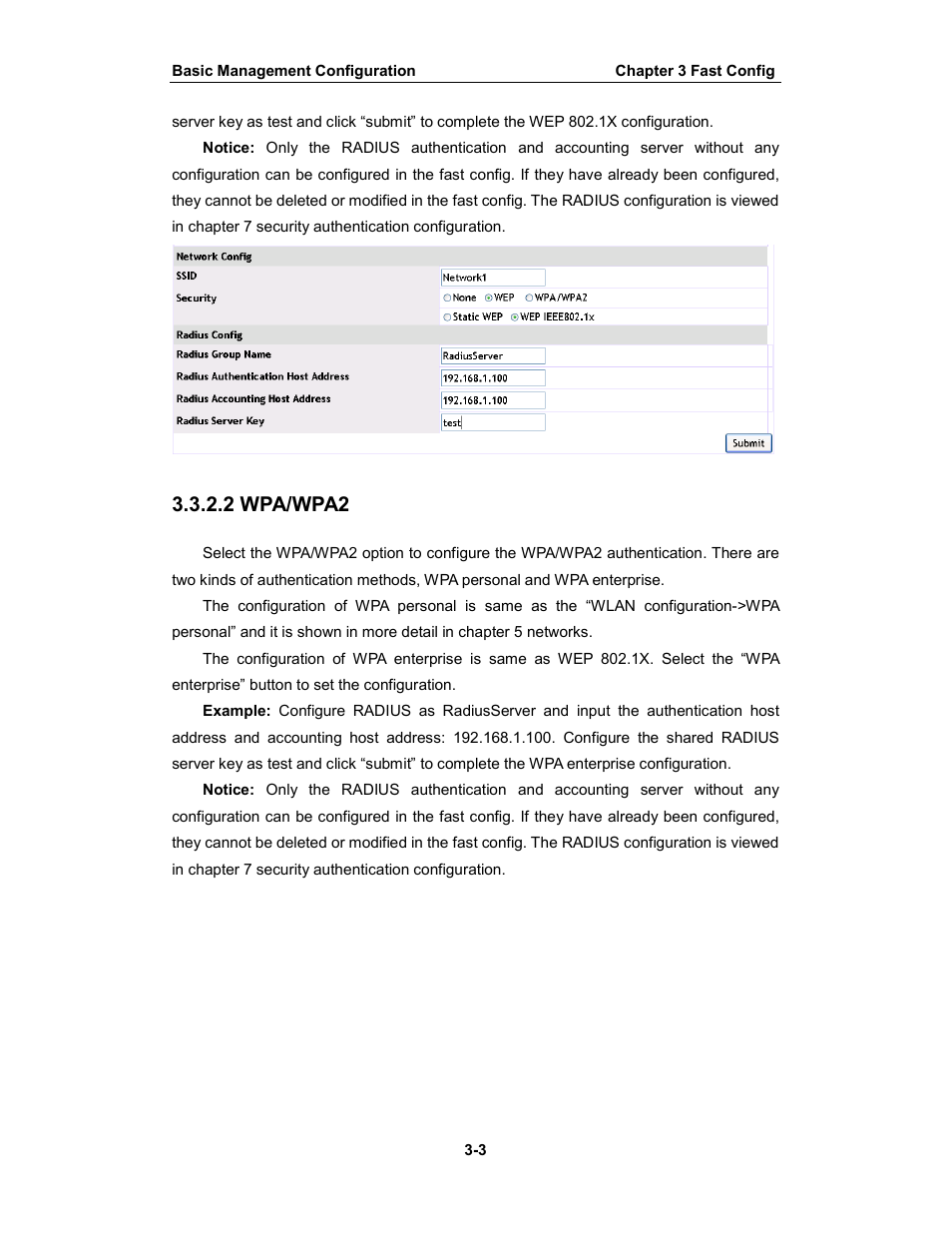 2 wpa/wpa2 | Amer Networks WS6028 Web GUI User Manual | Page 19 / 105