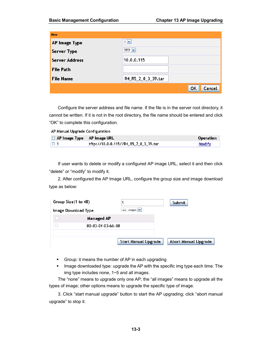 Amer Networks WS6028 Web GUI User Manual | Page 58 / 105