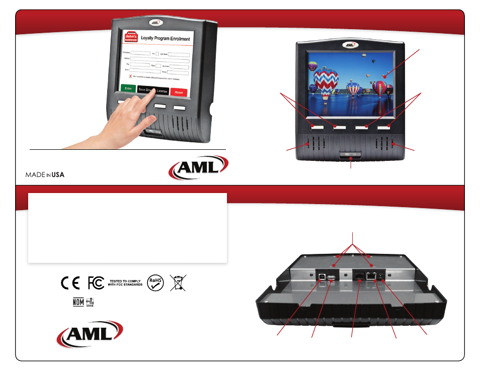 AML KDT3 User Manual | 2 pages