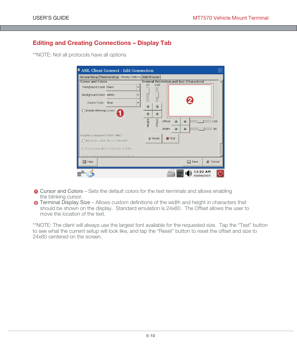 AML MT7570 Vehicle Mount Computer User Manual | Page 29 / 69