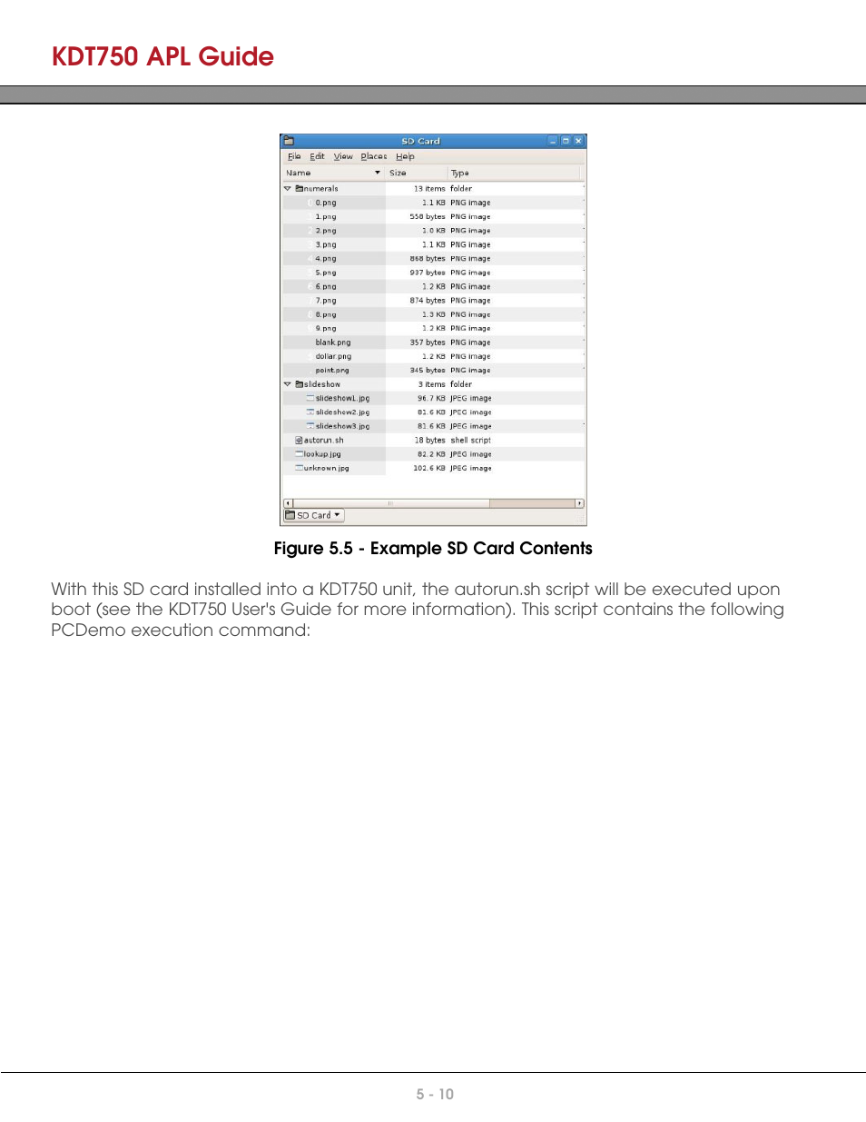 Kdt750 apl guide | AML KDT750 Price Verification System User Manual | Page 38 / 41