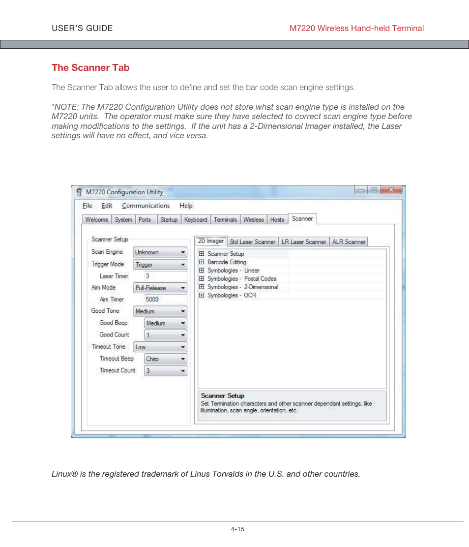 AML M7220 Wireless Terminal User Manual | Page 101 / 101