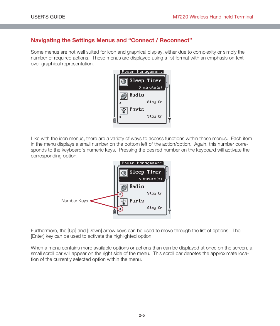 AML M7220 Wireless Terminal User Manual | Page 31 / 101