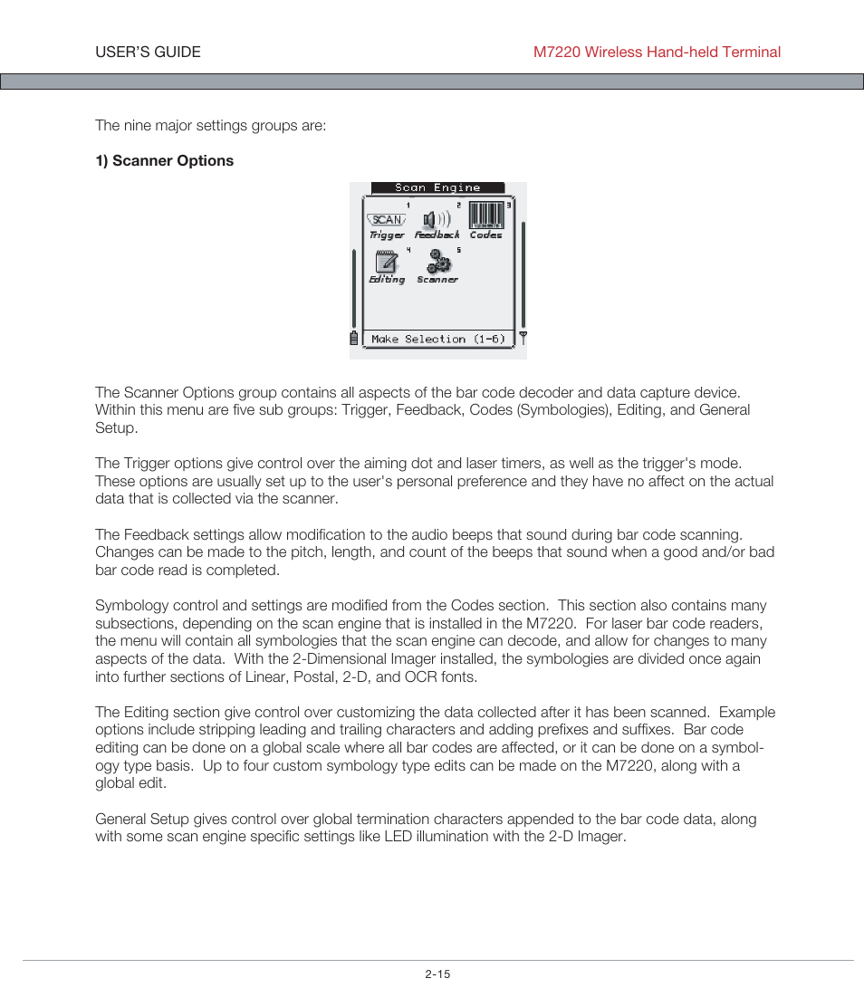 AML M7220 Wireless Terminal User Manual | Page 41 / 101