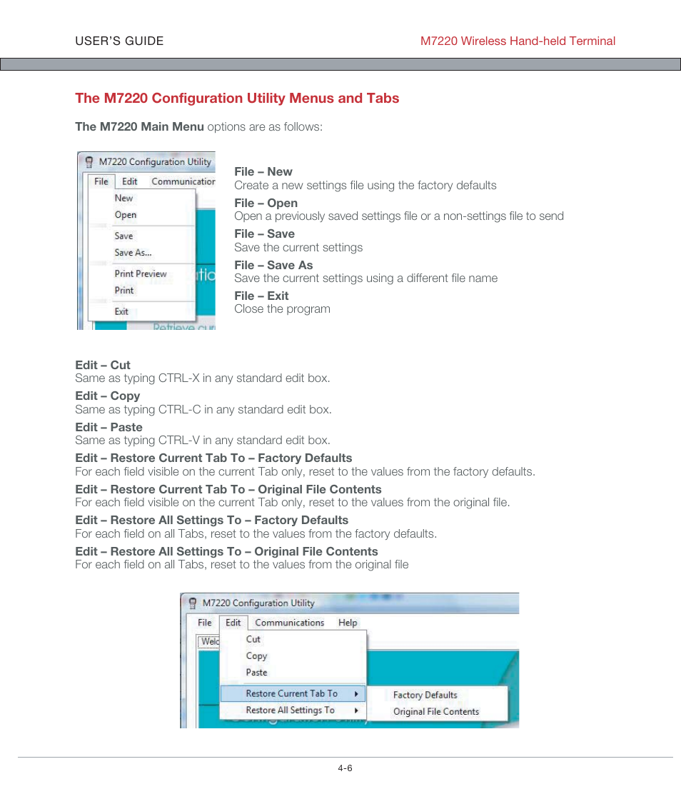 AML M7220 Wireless Terminal User Manual | Page 92 / 101