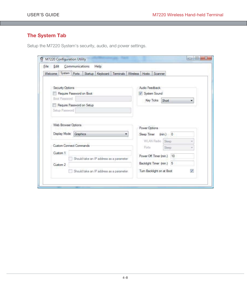 AML M7220 Wireless Terminal User Manual | Page 94 / 101