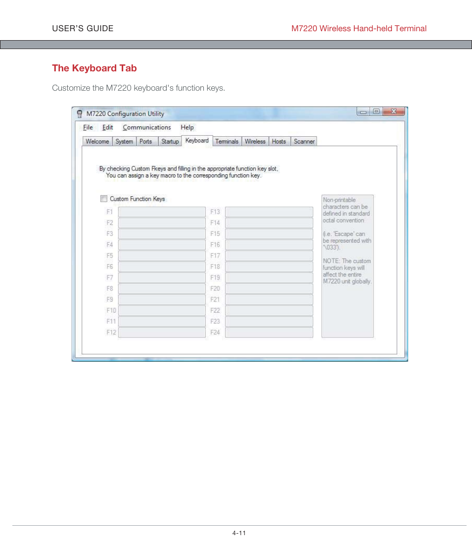 AML M7220 Wireless Terminal User Manual | Page 97 / 101