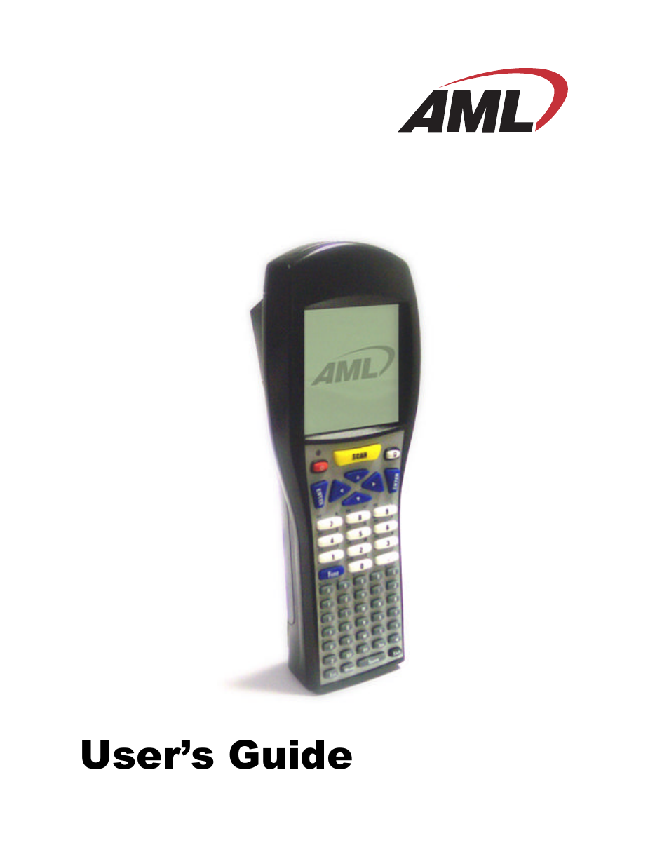 AML M5900 Portable Batch Data Terminal User Manual | 64 pages