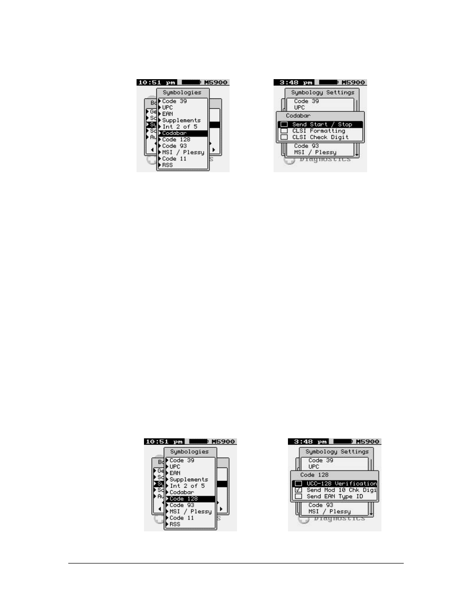 AML M5900 Portable Batch Data Terminal User Manual | Page 38 / 64