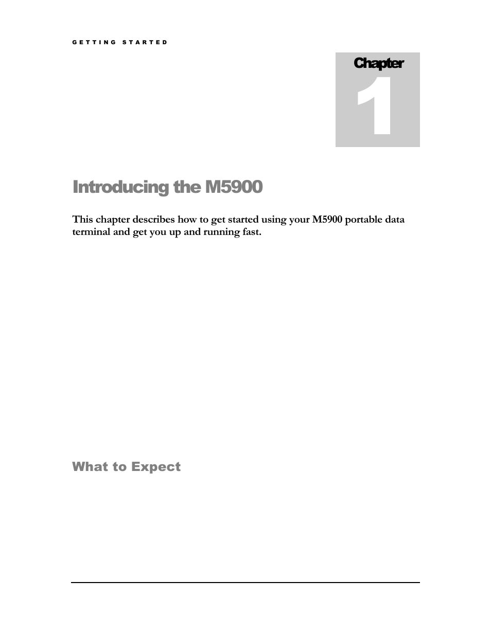 Introducing the m5900 | AML M5900 Portable Batch Data Terminal User Manual | Page 4 / 64