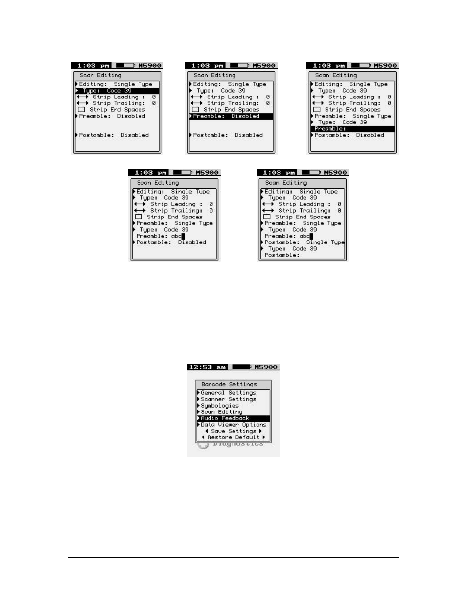 AML M5900 Portable Batch Data Terminal User Manual | Page 45 / 64