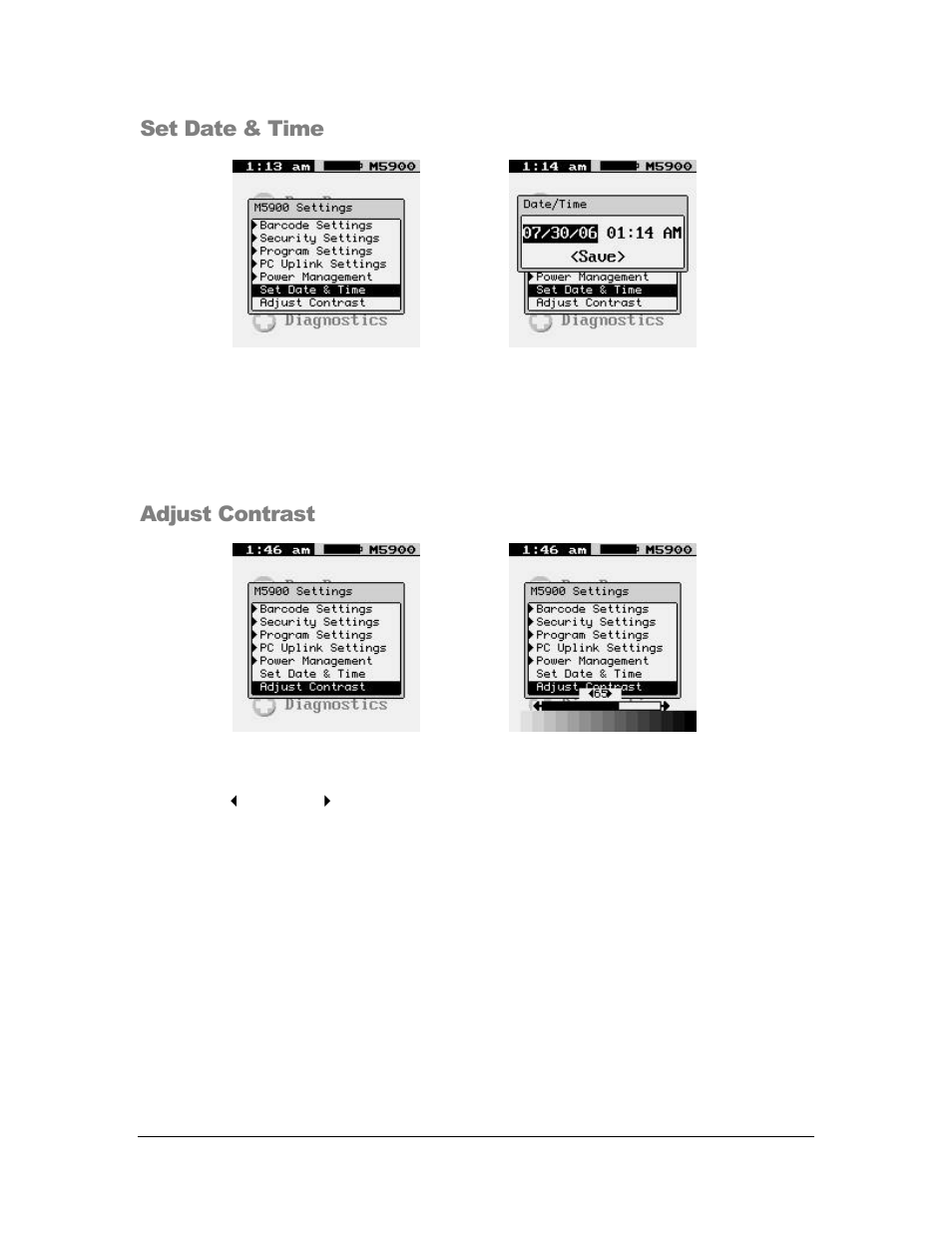 AML M5900 Portable Batch Data Terminal User Manual | Page 55 / 64