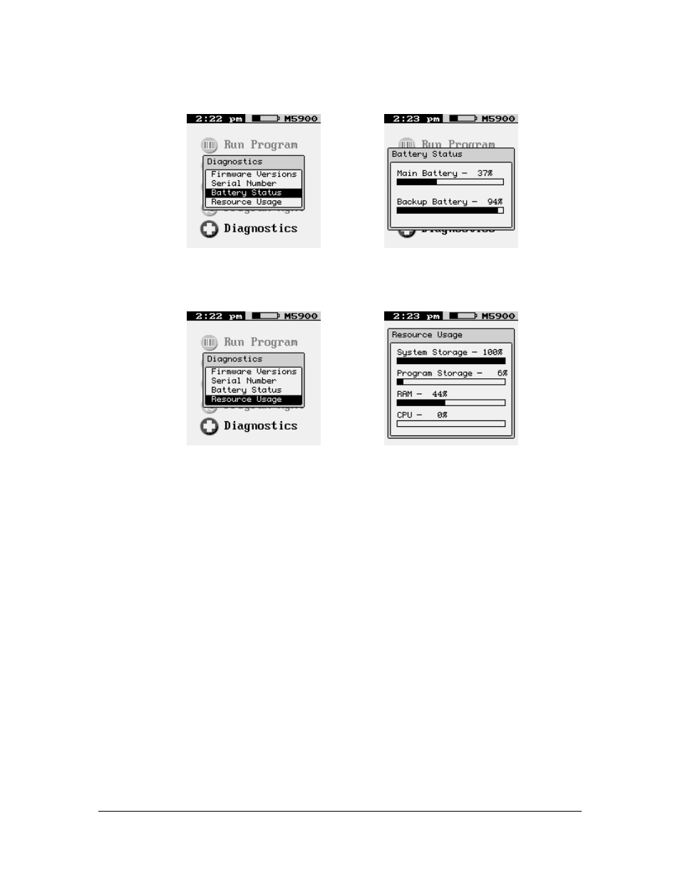 AML M5900 Portable Batch Data Terminal User Manual | Page 61 / 64