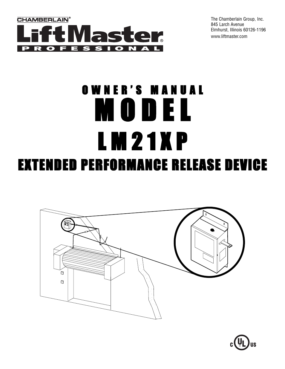 Chamberlain LM21XP User Manual | 16 pages