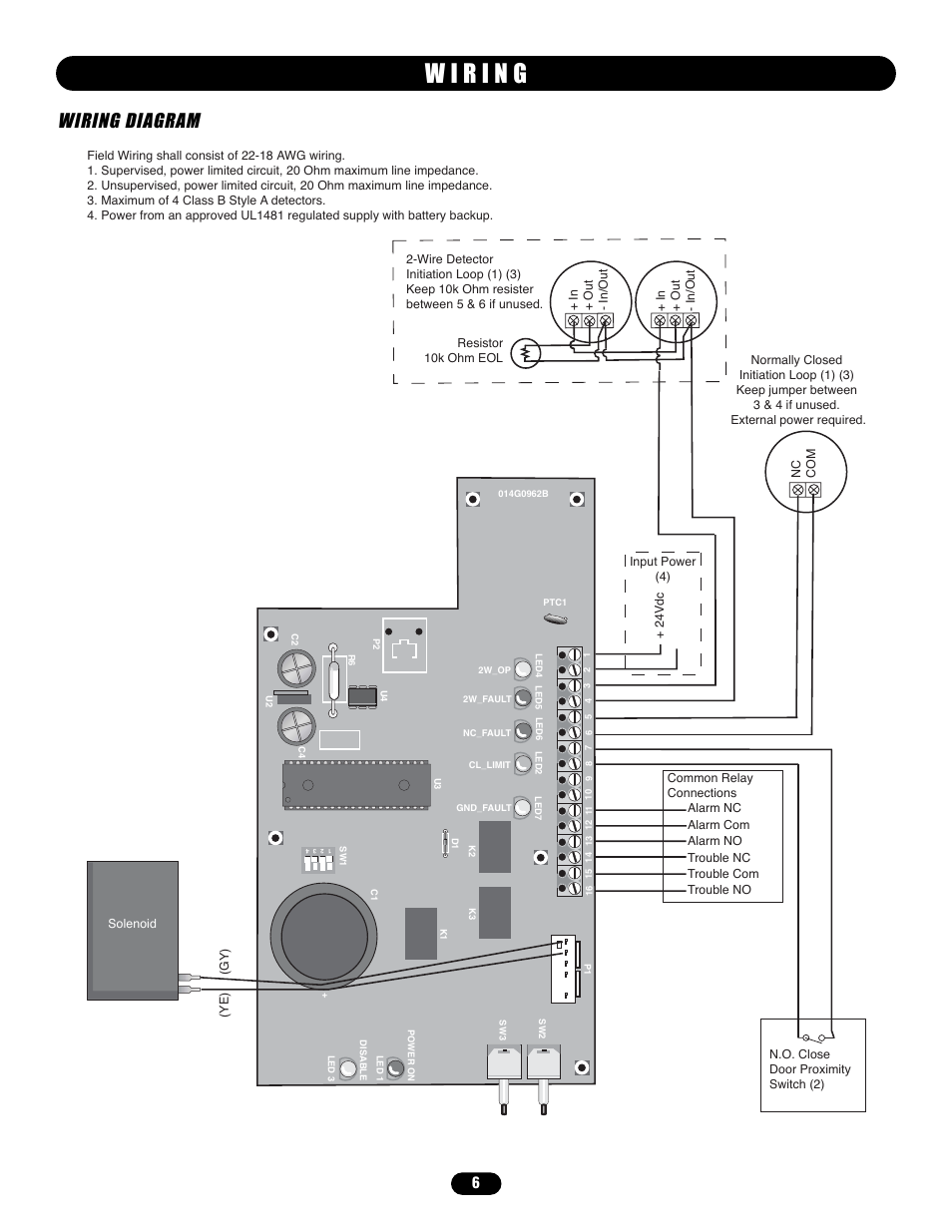 Wiring diagram | Chamberlain LM21XP User Manual | Page 6 / 16