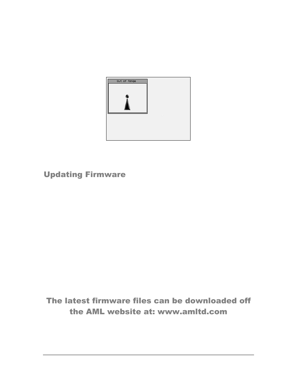 Updating firmware | AML M7140 Stationary Terminal User Manual | Page 23 / 56