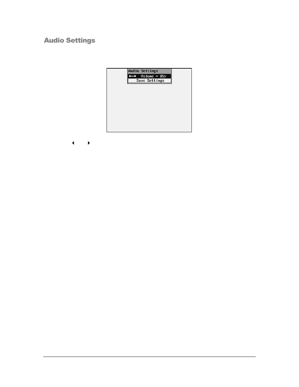 Audio settings | AML M7140 Stationary Terminal User Manual | Page 44 / 56