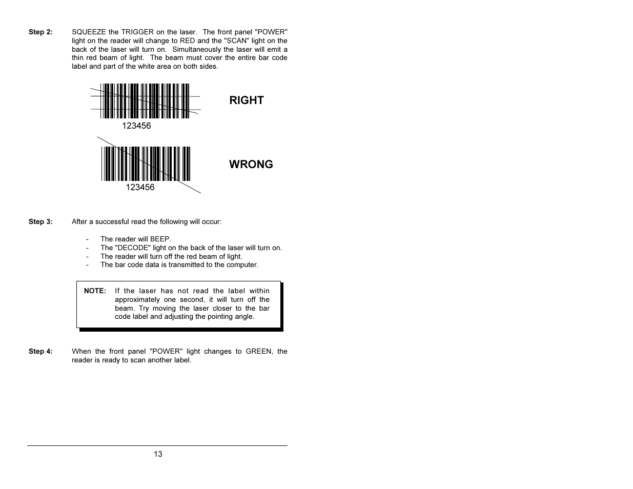 Right wrong | AML M2500 Decoder User Manual | Page 17 / 81