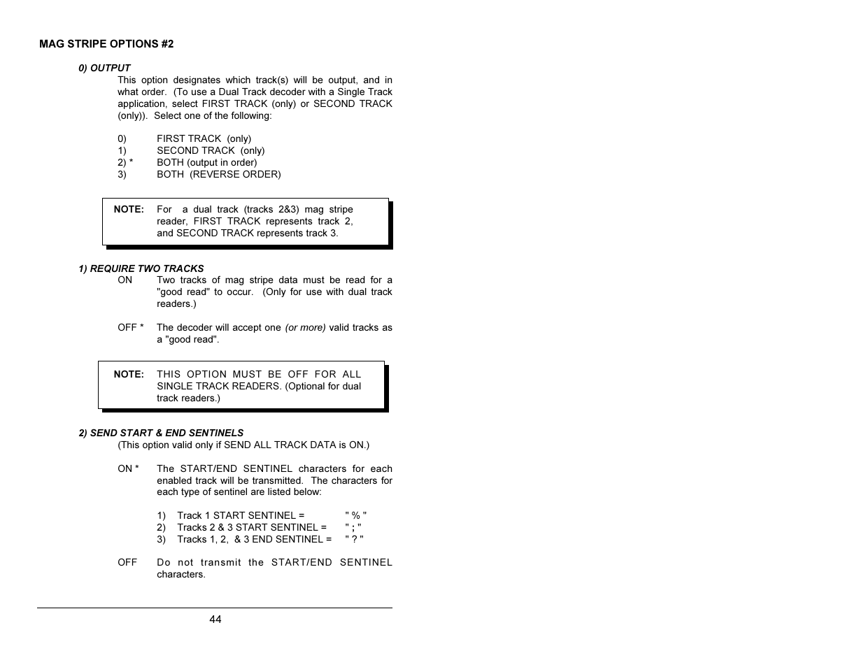 AML M2500 Decoder User Manual | Page 48 / 81