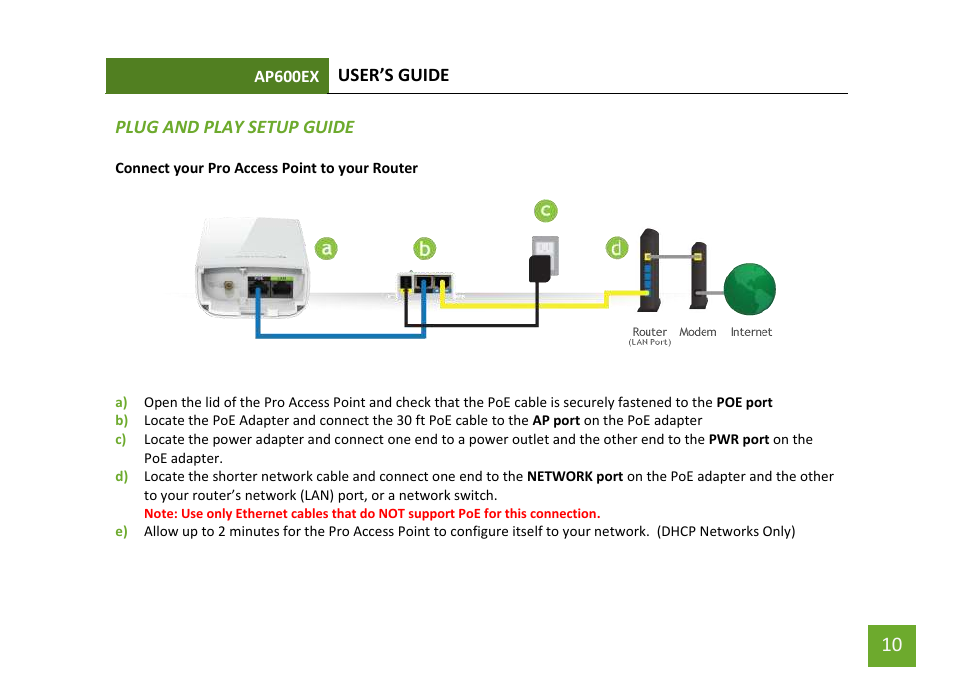 Amped Wireless AP600EX - High Power Wireless-N 600mW Pro Access Point User Manual | Page 11 / 55