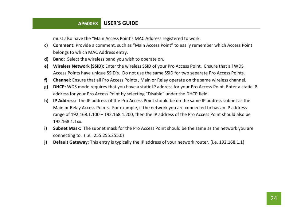 Amped Wireless AP600EX - High Power Wireless-N 600mW Pro Access Point User Manual | Page 25 / 55