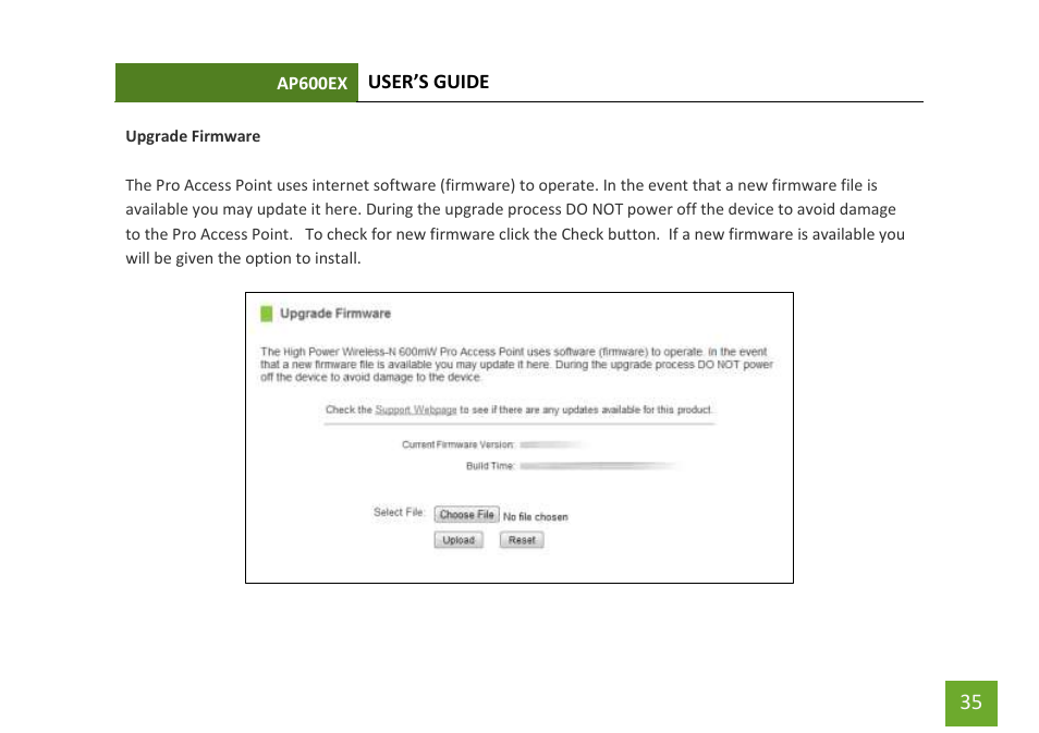 Amped Wireless AP600EX - High Power Wireless-N 600mW Pro Access Point User Manual | Page 36 / 55