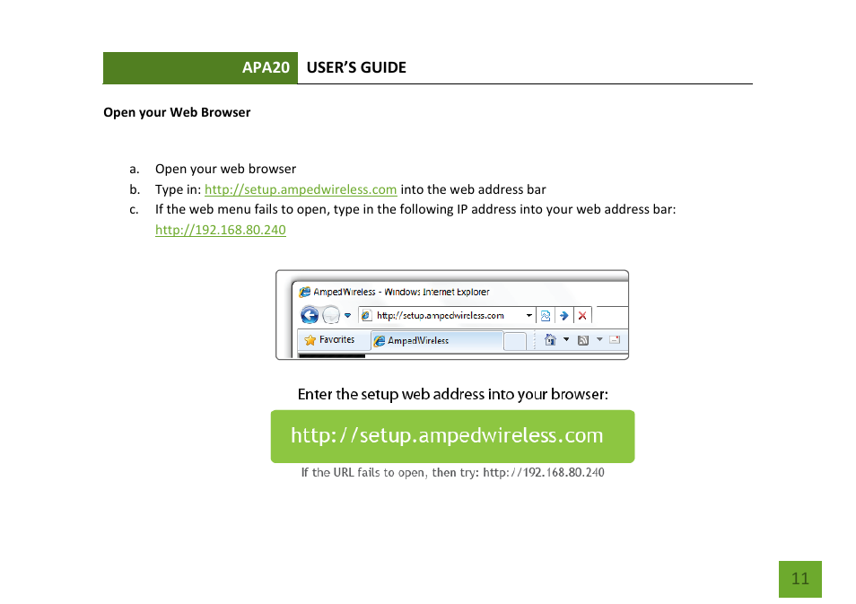 Amped Wireless APA20 - High Power 700mW Dual Band AC Wi-Fi Access Point User Manual | Page 12 / 68