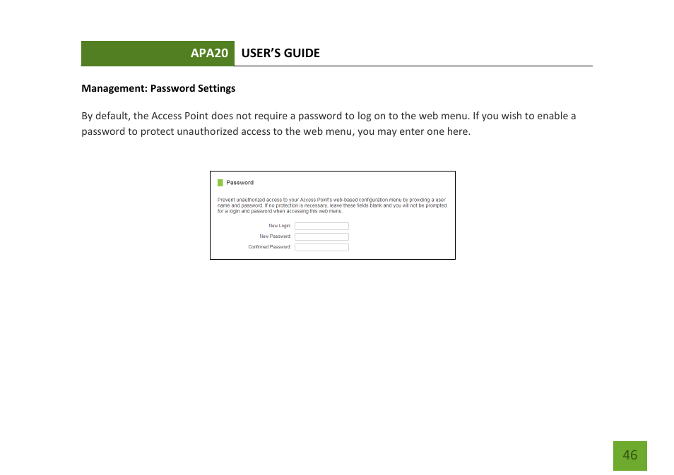 Amped Wireless APA20 - High Power 700mW Dual Band AC Wi-Fi Access Point User Manual | Page 47 / 68
