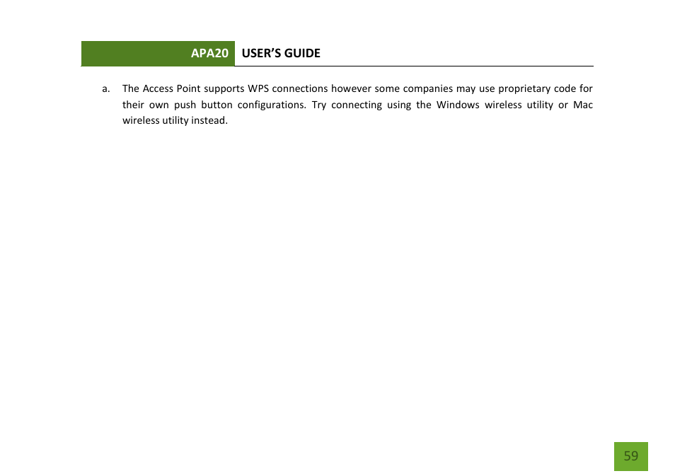 Amped Wireless APA20 - High Power 700mW Dual Band AC Wi-Fi Access Point User Manual | Page 60 / 68