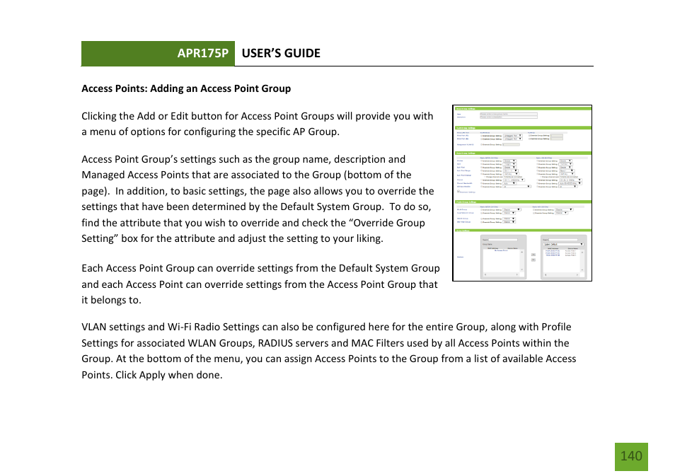 Amped Wireless APR175P - ProSeries High Power AC1750 Wi-Fi Access Point / Router User Manual | Page 141 / 186