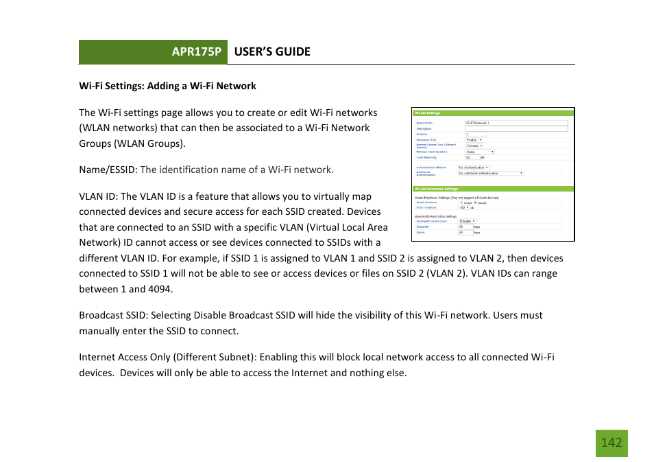 Amped Wireless APR175P - ProSeries High Power AC1750 Wi-Fi Access Point / Router User Manual | Page 143 / 186