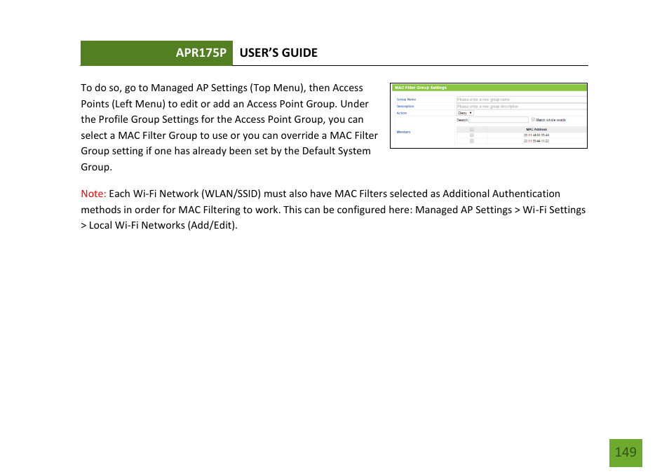 Amped Wireless APR175P - ProSeries High Power AC1750 Wi-Fi Access Point / Router User Manual | Page 150 / 186