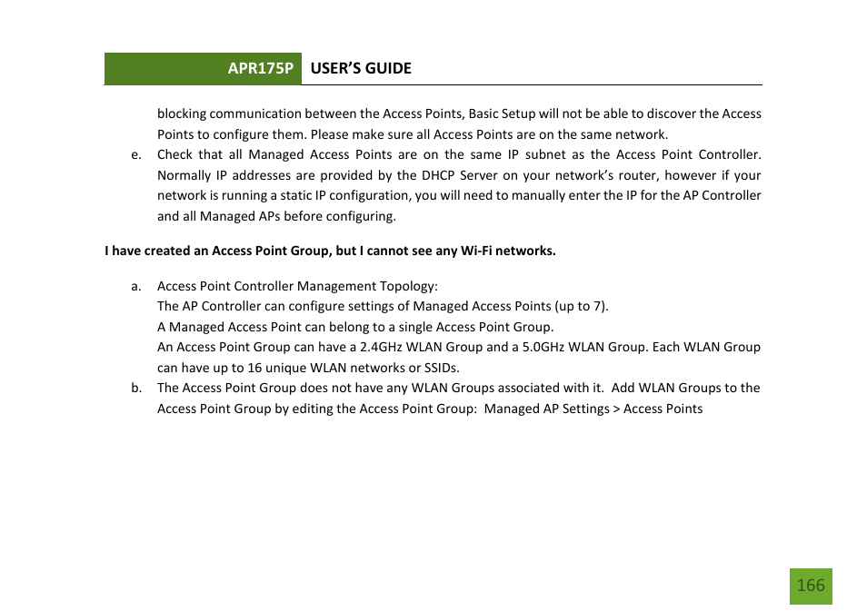 Amped Wireless APR175P - ProSeries High Power AC1750 Wi-Fi Access Point / Router User Manual | Page 167 / 186