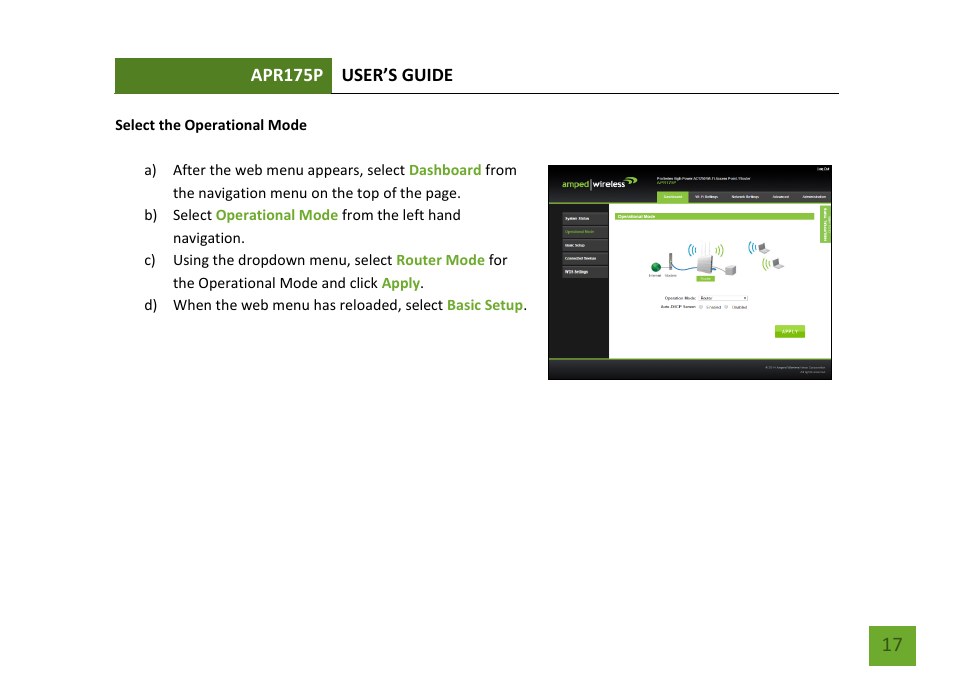 Amped Wireless APR175P - ProSeries High Power AC1750 Wi-Fi Access Point / Router User Manual | Page 18 / 186