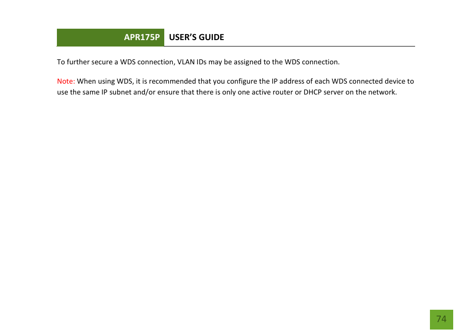 Amped Wireless APR175P - ProSeries High Power AC1750 Wi-Fi Access Point / Router User Manual | Page 75 / 186