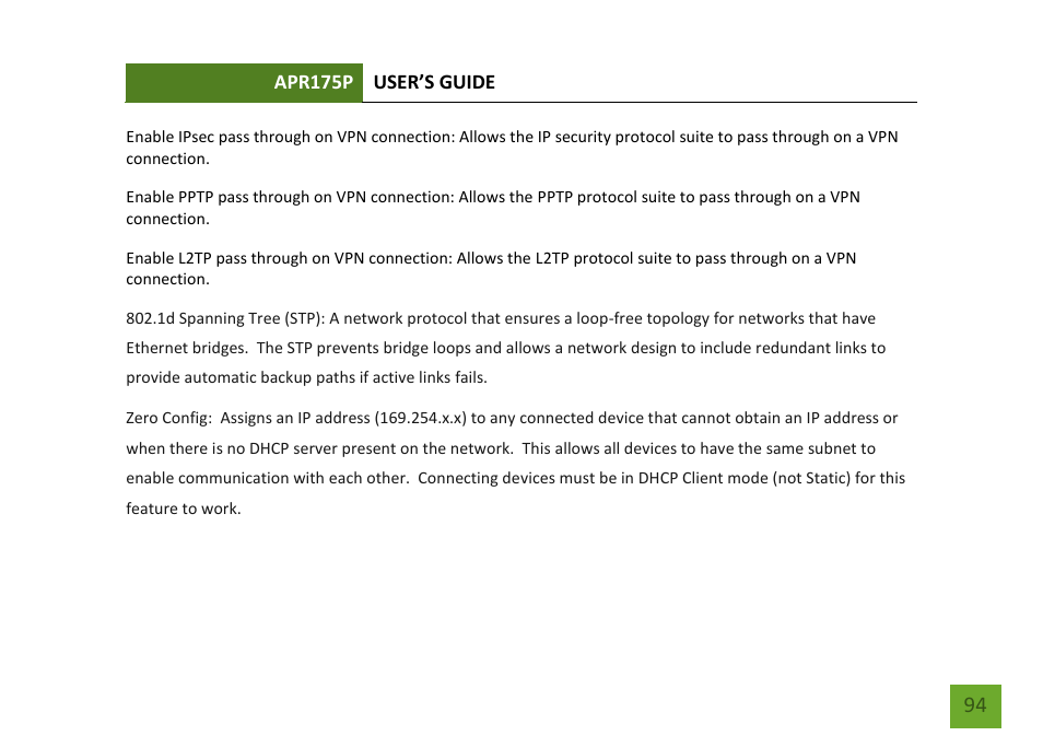 Amped Wireless APR175P - ProSeries High Power AC1750 Wi-Fi Access Point / Router User Manual | Page 95 / 186