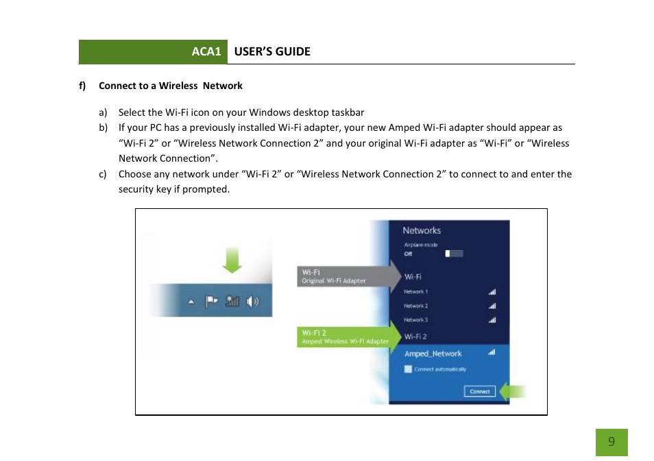 Amped Wireless ACA1 - High Power 500mW Dual Band AC Wi-Fi USB Adapter User Manual | Page 10 / 50