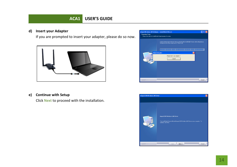 Amped Wireless ACA1 - High Power 500mW Dual Band AC Wi-Fi USB Adapter User Manual | Page 15 / 50