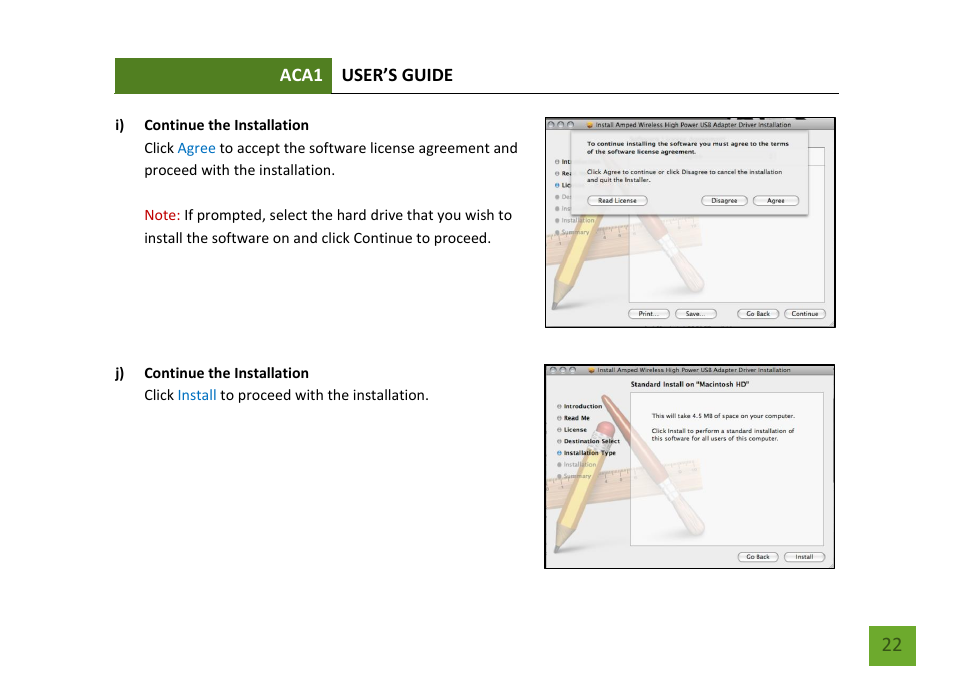 Amped Wireless ACA1 - High Power 500mW Dual Band AC Wi-Fi USB Adapter User Manual | Page 23 / 50