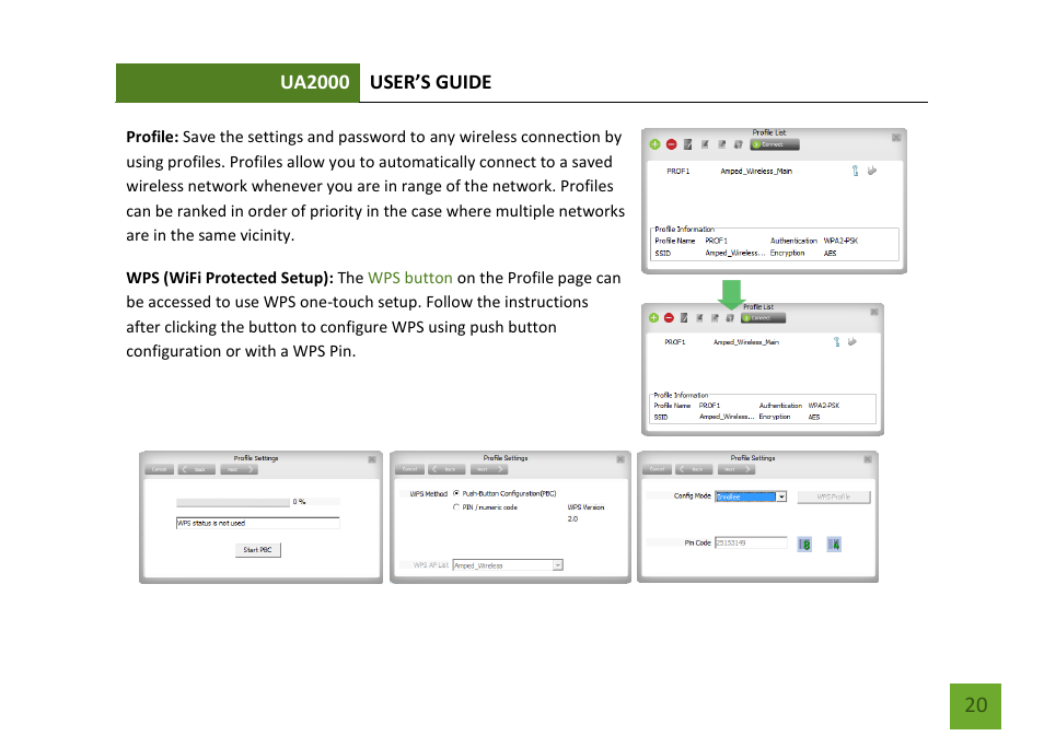 Amped Wireless UA2000 - High Power Wireless-N Directional Dual Band USB Adapter User Manual | Page 21 / 57