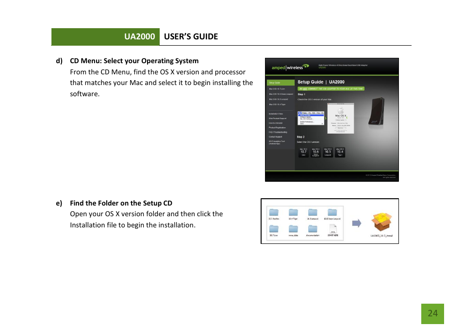 Amped Wireless UA2000 - High Power Wireless-N Directional Dual Band USB Adapter User Manual | Page 25 / 57