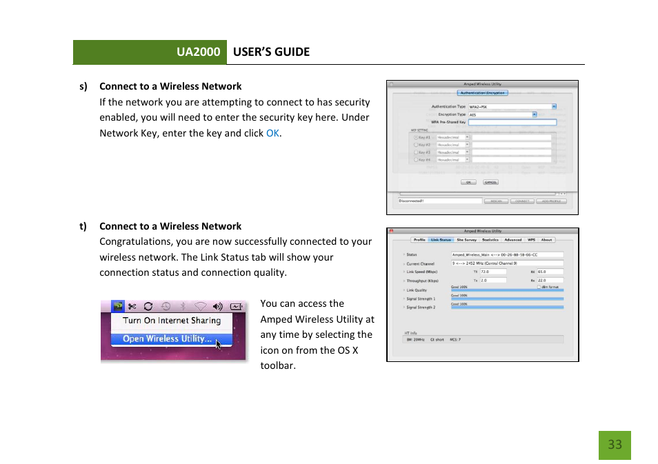 Amped Wireless UA2000 - High Power Wireless-N Directional Dual Band USB Adapter User Manual | Page 34 / 57