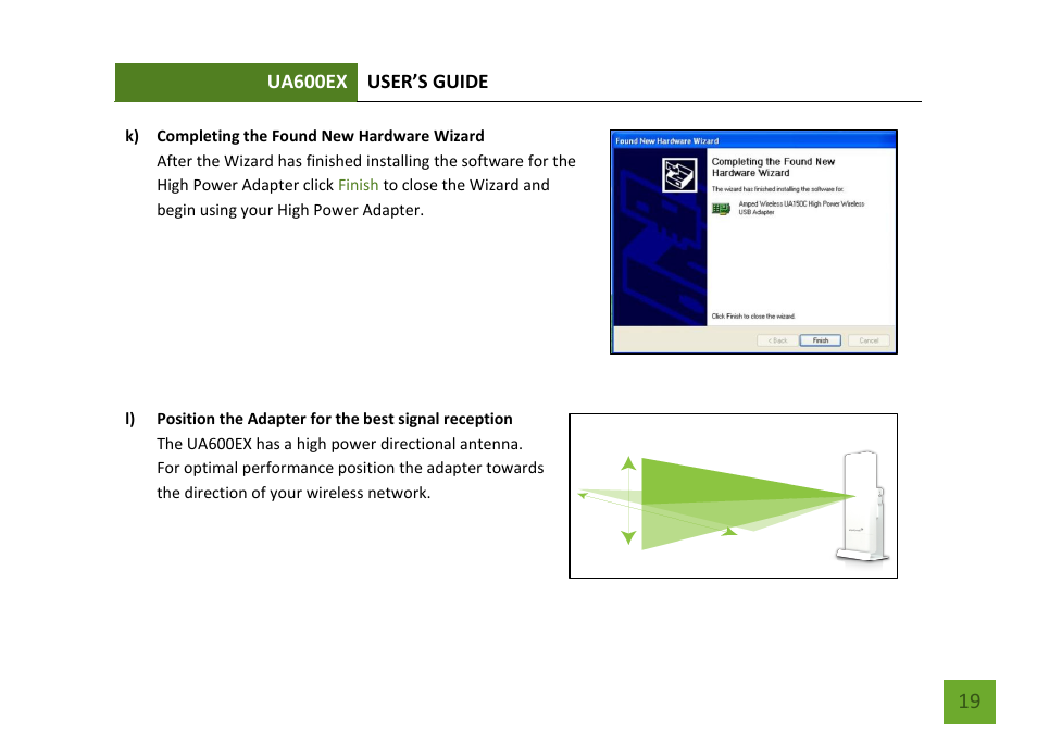 Amped Wireless UA600EX - High Power Wireless-N 600mW Pro USB Adapter User Manual | Page 20 / 65