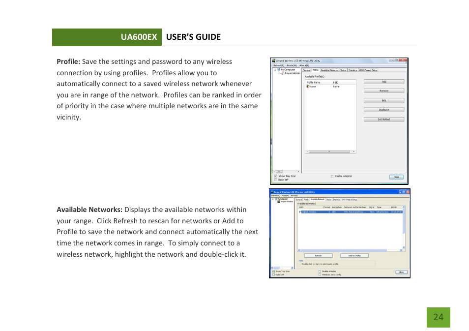 Amped Wireless UA600EX - High Power Wireless-N 600mW Pro USB Adapter User Manual | Page 25 / 65
