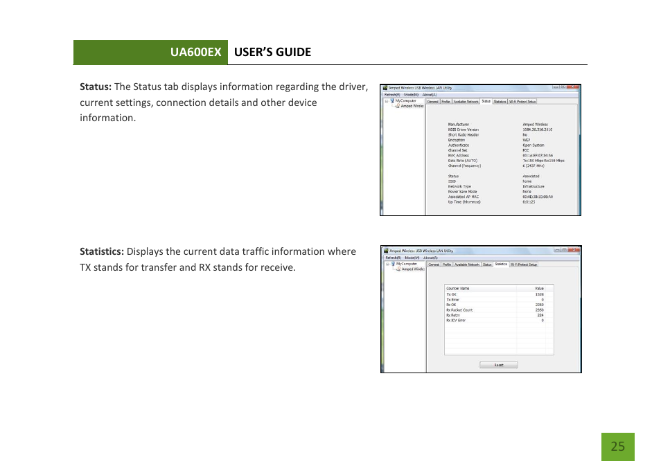Amped Wireless UA600EX - High Power Wireless-N 600mW Pro USB Adapter User Manual | Page 26 / 65