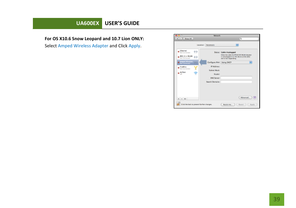 Amped Wireless UA600EX - High Power Wireless-N 600mW Pro USB Adapter User Manual | Page 40 / 65
