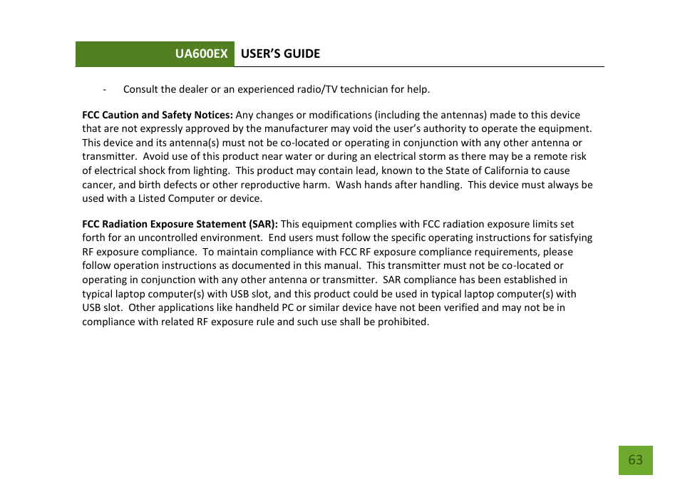 Amped Wireless UA600EX - High Power Wireless-N 600mW Pro USB Adapter User Manual | Page 64 / 65
