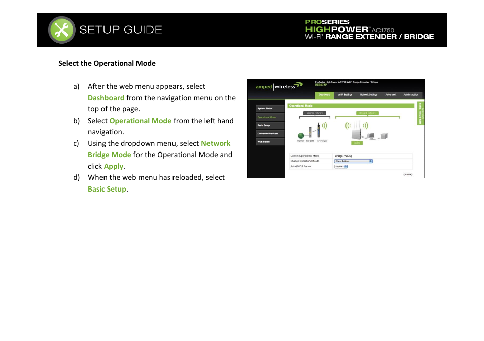 Amped Wireless REB175P - ProSeries High Power AC1750 Wi-Fi Range Extender / Bridge User Manual | Page 14 / 64