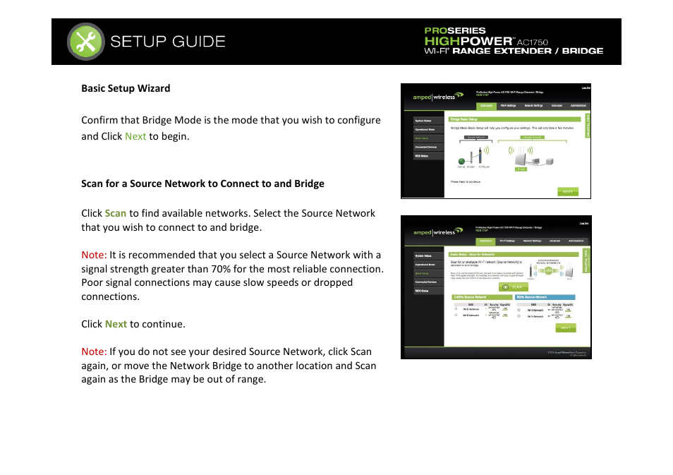 Amped Wireless REB175P - ProSeries High Power AC1750 Wi-Fi Range Extender / Bridge User Manual | Page 15 / 64