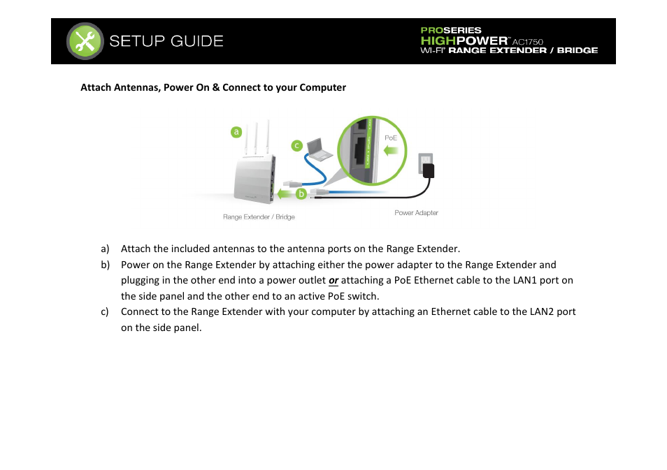 Amped Wireless REB175P - ProSeries High Power AC1750 Wi-Fi Range Extender / Bridge User Manual | Page 20 / 64